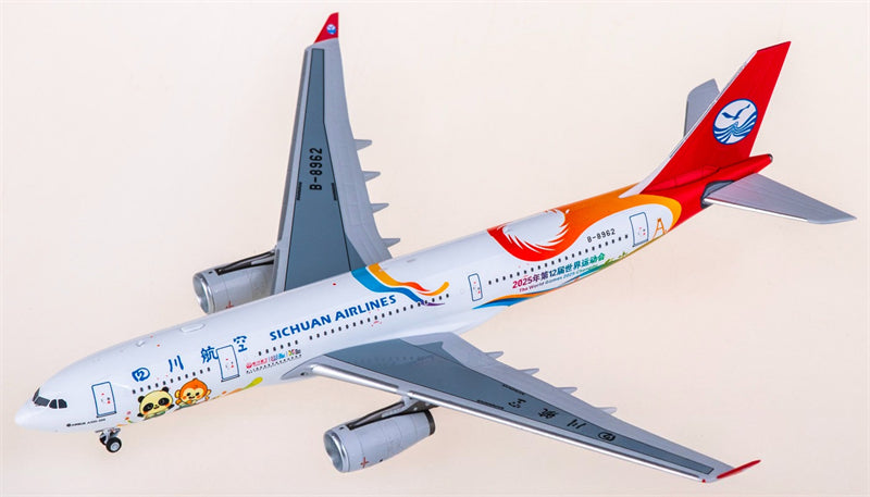 NG Models 1:400 Sichuan Airlines Airbus A330-200 B-8962 Model