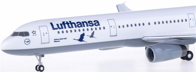 Hogan Lufthansa Airbus A321 D-AIRR 1:200 ABS Model view 4