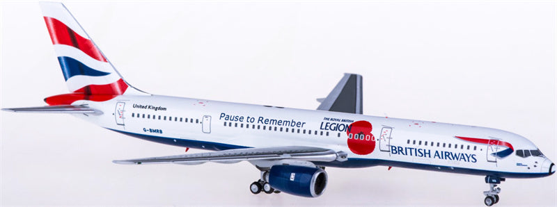 NG Models British Airways Boeing 757-200 G-BMRB 1:400 Diecast Model view 3
