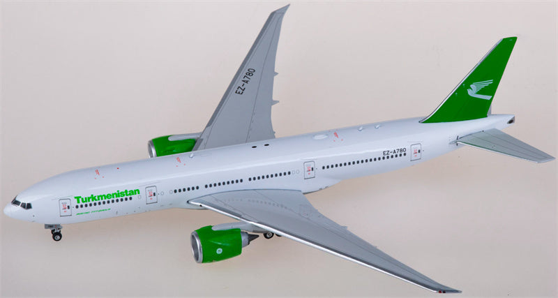 Phoenix Turkmenistan Airlines Boeing 777-200LR EZ-A780 1:400 Diecast Model view 2