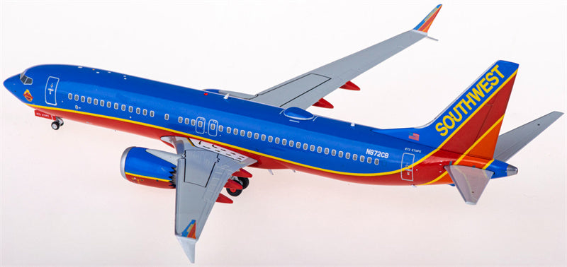 Geminijets Southwest Airlines Boeing 737 MAX 8 N872CB 1:200 Diecast Model view 1