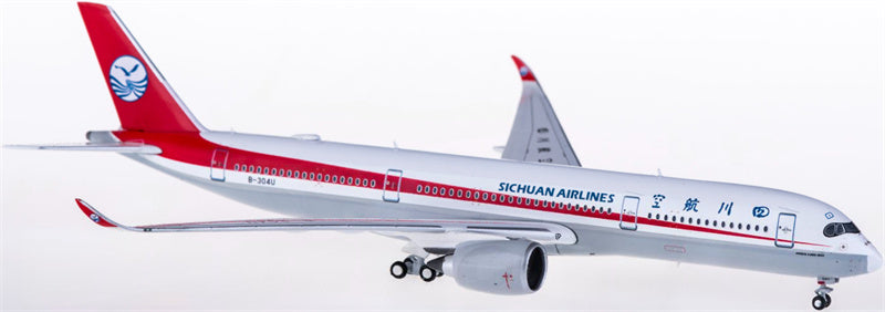 JC Wings Sichuan Airlines Airbus A350-900XWB B-304U 1:400 Diecast Model view 1