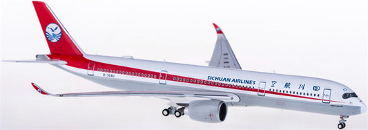 JC Wings Sichuan Airlines for Airbus A350-900XWB B-304U 1:400 Airplane Pre-built  Airliner Model Display