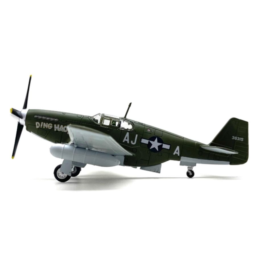 FLOZ US P51-B Mustang fighter jet 1:72 Aircraft Pre-built Model