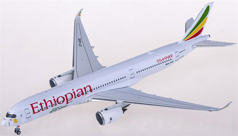 NG Models Ethiopian Airlines Airbus A350-900 ET-AVE 1:400 Diecast Model view 2
