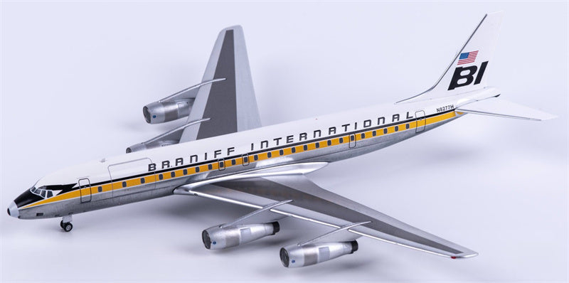 AeroClassics Braniff International Douglas DC-8 N8277H 1:200 Diecast Model view 3