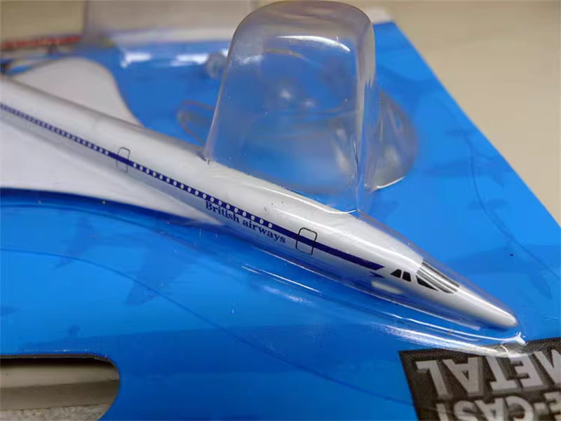 CORGI British Airways Concorde Last BA Tail milky white 1:100 Aircraft Pre-built Model