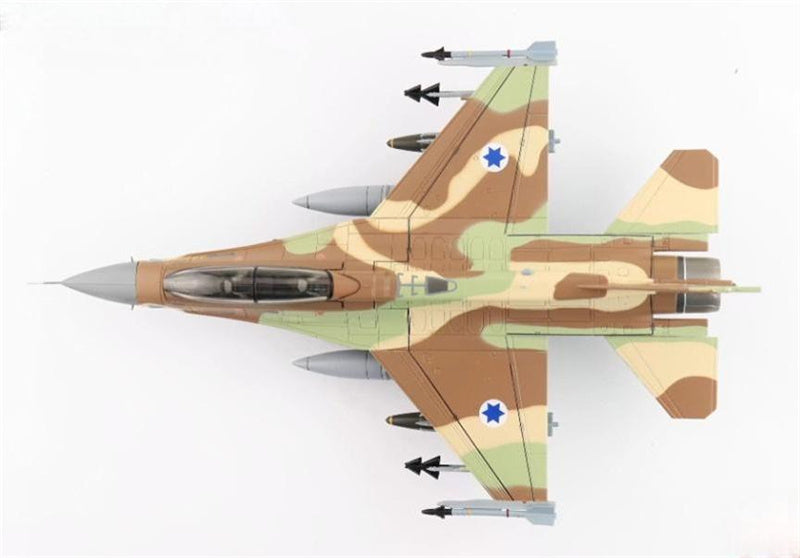 HOBBY MASTER F-16D Barak 628 105 Squadron The Scorpion IAF (with 4 x GBU-31) 1:72 Airplane Pre-built Model