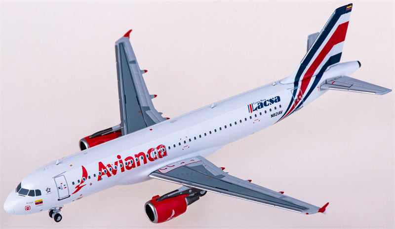 NG Models Avianca Airbus A320 N821AV 1:400 Diecast Model view 2