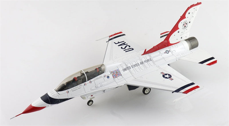 HOBBY MASTER F16D Fighting Falcon Thunderbirds No.7 plane USAF Nellis AFB 2017 1:72 Aircraft Pre-built Model