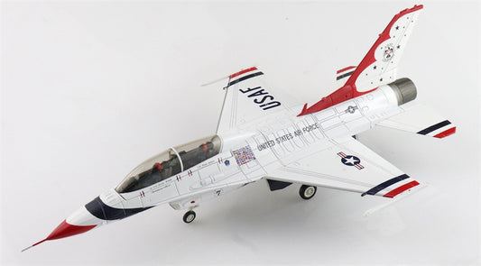 HOBBY MASTER F16D Fighting Falcon Thunderbirds No.7 plane USAF Nellis AFB 2017 1:72 Aircraft Pre-built Model