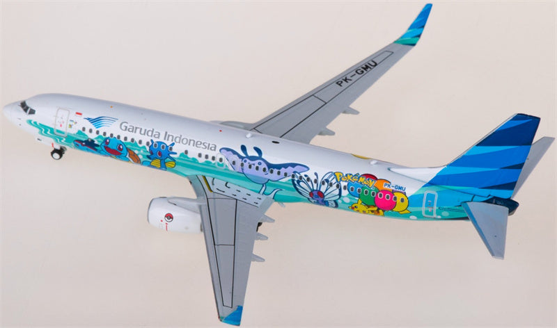 Phoenix Garuda Indonesia Boeing 737-800 PK-GMU 1:400 Aircraft Pre-built  Airliner Model Display