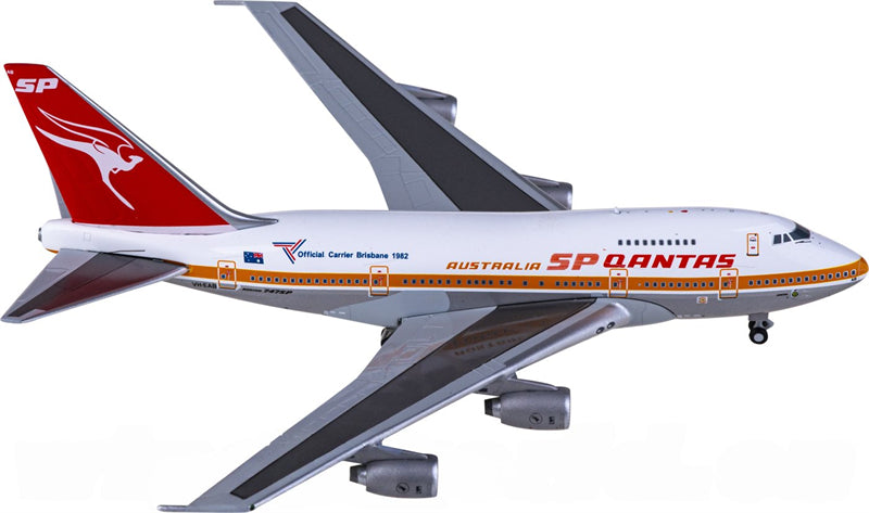 JC Wings Qantas Boeing 747SP VH-EAB 1:400 Diecast Model view 1
