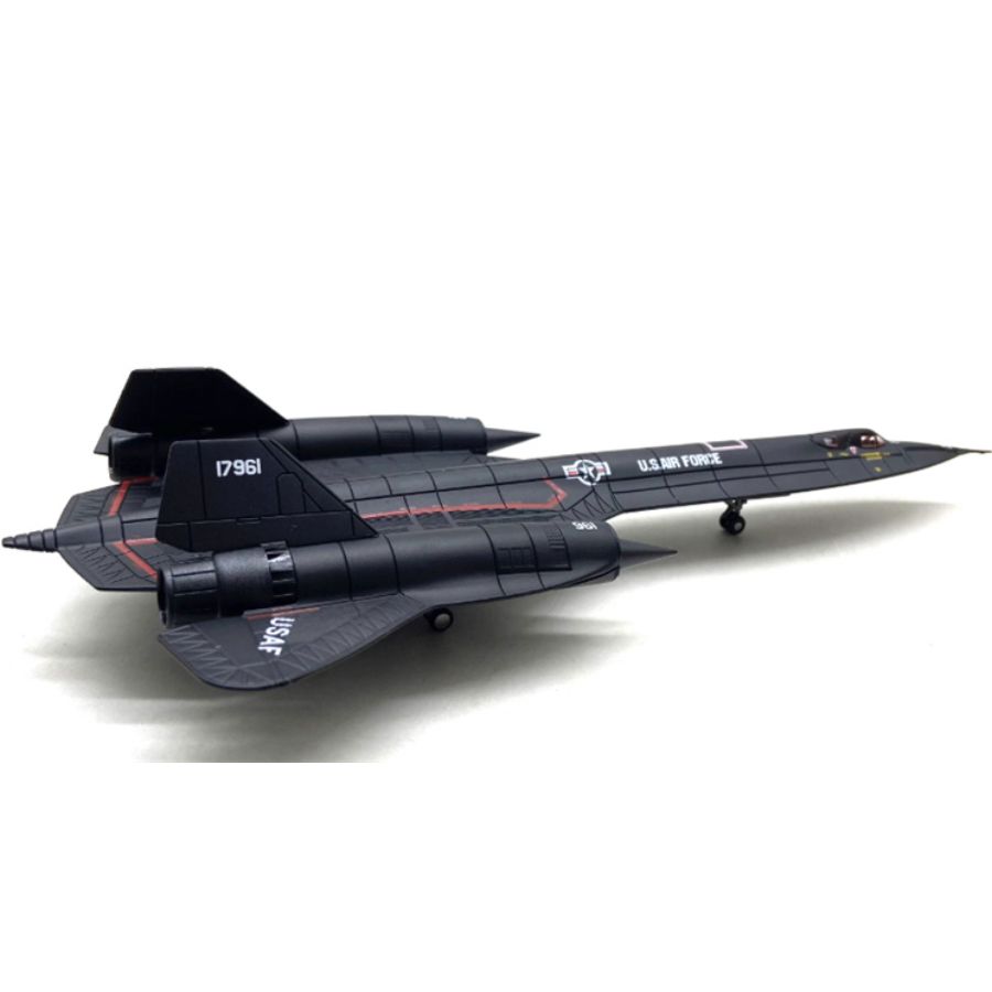 FLOZ US Air Force Lockheed SR-71 Blackbird Reconnaissance Aircraft 1:144 Aircraft Pre-built Model