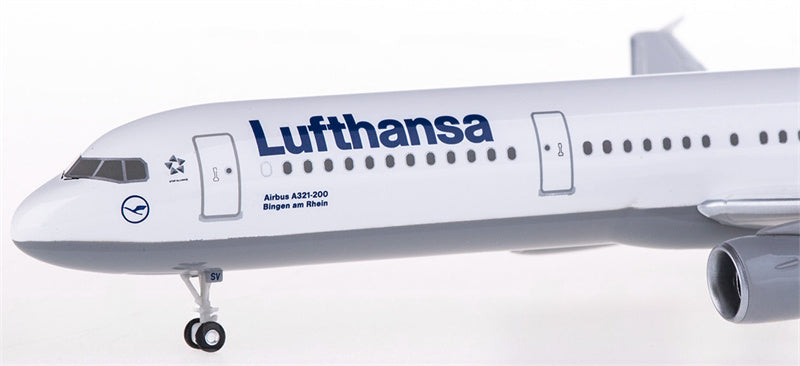 Hogan Lufthansa Airbus A321 D-AISV Bingen 1:200 ABS Model view 4