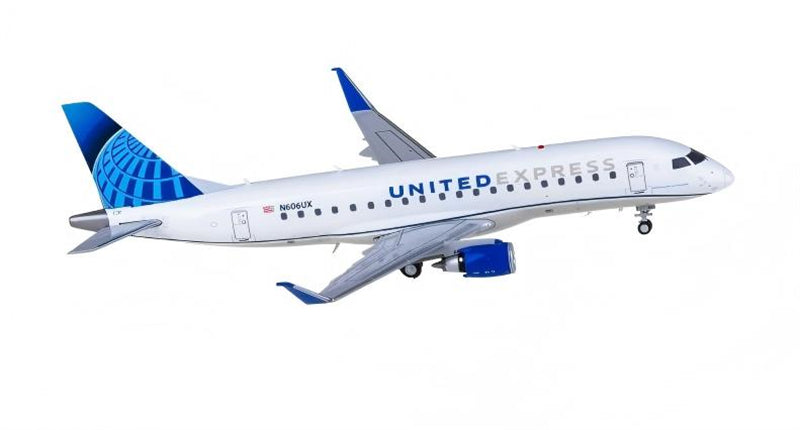 Geminijets United Airlines Embraer ERJ-175 N606UX 1:200 Diecast Model view 4