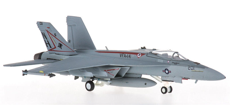 Hogan F/A-18E Super Hornet VFA-14 Tophatters NH201 1:200 Diecast Model view 3