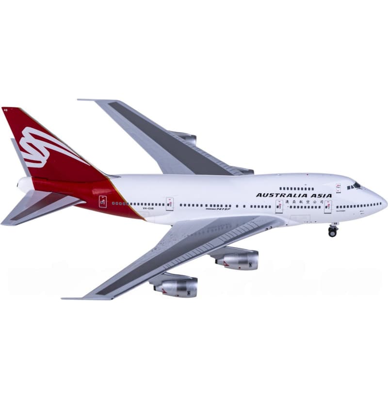 NG Models Australia Asia Airlines Boeing 747SP VH-EAB 1:400 Aircraft Pre-built  Airliner Model Display