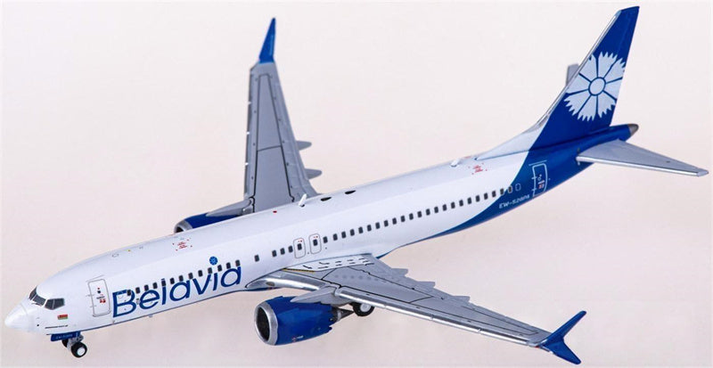JC Wings Belavia Boeing 737 MAX 8 EW-528PA 1:400 Diecast Model view 2