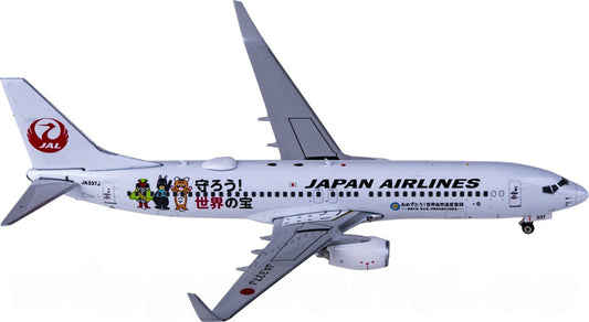 Phoenix Japan Airlines Boeing 737-800 JA337J 1:400 Diecast Model view 1