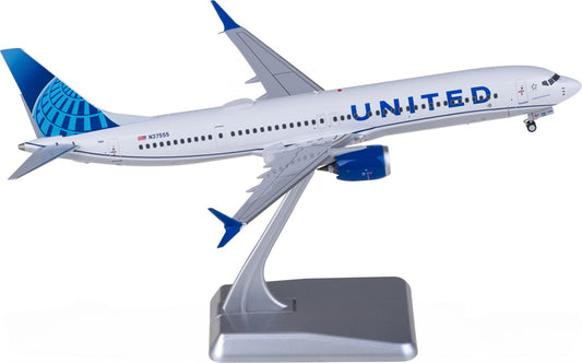 NGモデルズ ユナイテッド航空 ボーイング737 MAX 9 N37555 1:200スケール 航空機組み立て済みモデル