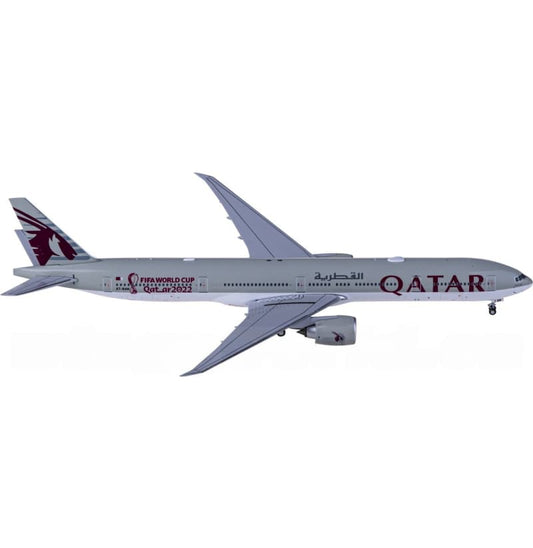 NG Models Qatar Boeing 777-300ER A7-BAN 1:400 Aircraft Pre-built  Airliner Model Display