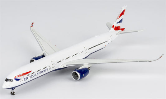 NG Models 1:400 British Airways Airbus A350-1000 G-XWBK Diecast Model view 1