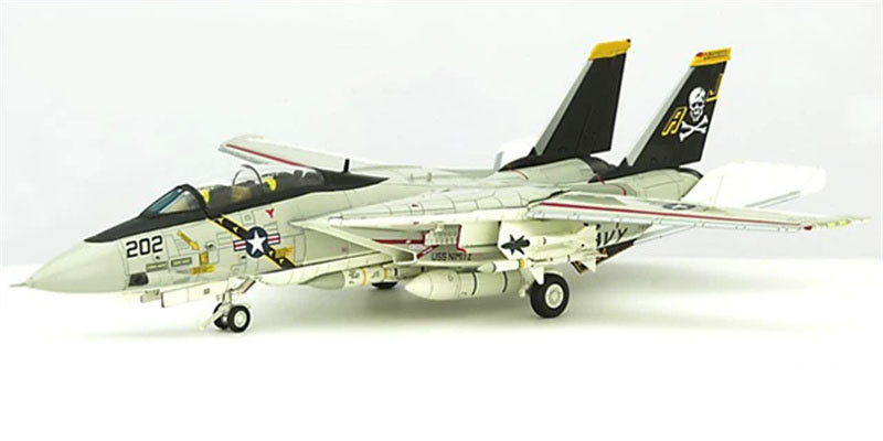 Century Wings US Navy F-14A VF-84 1:72 Model 1978 Kneeling Version Flap & Slat Down Jolly Roger AJ202