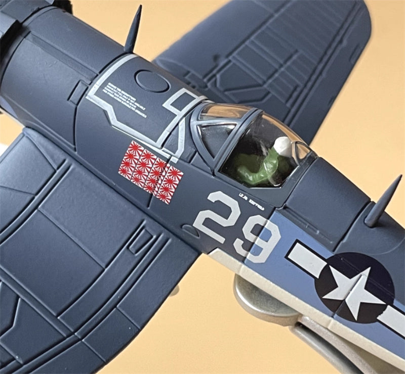 FLOZ US Navy F4U Pirate Carrier based Fighter 1:72 Aircraft Pre-built Model