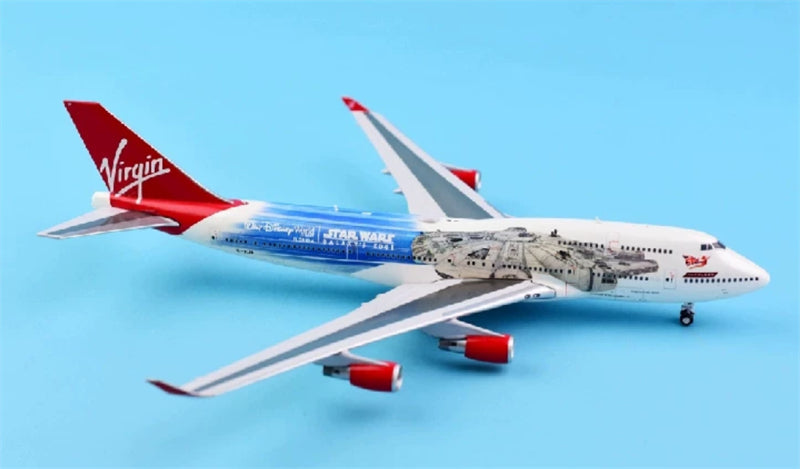 JC Wings 1:400 Virgin Atlantic Boeing 747-400 G-VLIP  DIECAST Model