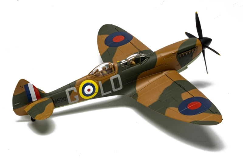 CORGI Supermarine Spitfire T9 - SM520 Goodwood Aerodrome 1:72 Airplane Pre-built Model