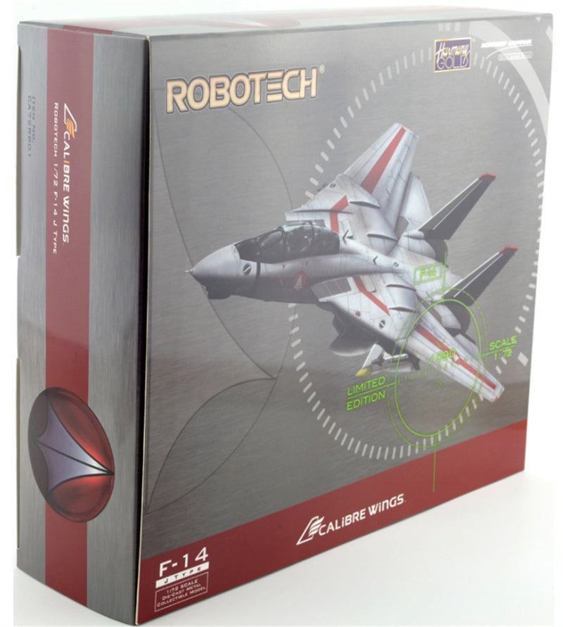 Calibre Wings Robotech F-14 J Type Limited Edition 2000PCS ONLY 1:72 Aircraft Pre-built Model