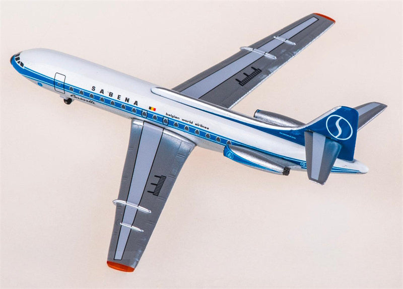 AeroClassics Sabena Sud Aviation SE 210 Caravelle OO-SRE 1:400 Aircraft Model