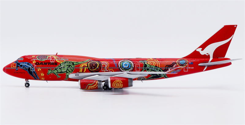 JC Wings 1:400 Qantas Boeing 747-400 VH-OJB Diecast Model view 6