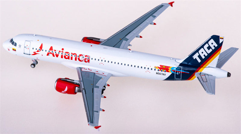 NG Models Avianca Airbus A320 N567AV 1:400 Diecast Model view 2