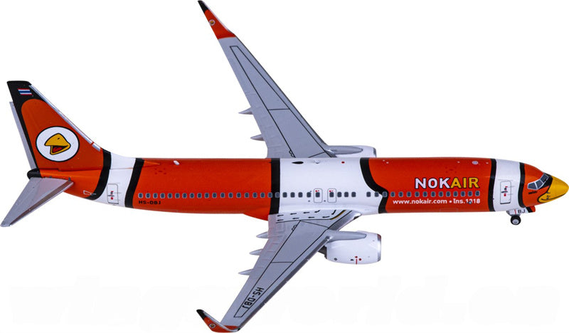 NG Models Nok Air Boeing 737-800 HS-DBJ 1:400 Diecast Model view 1