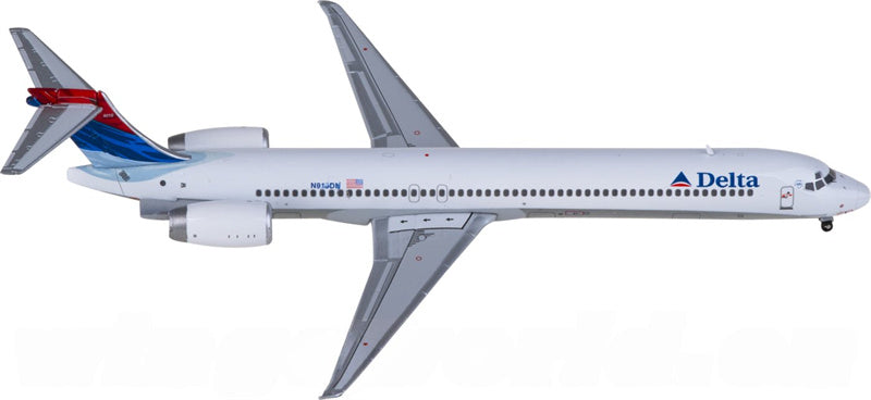 Geminijets Delta Air Lines for McDonnell for Douglas MD-90 N910DN 1:400 Airplane Pre-built  Airliner Model Display