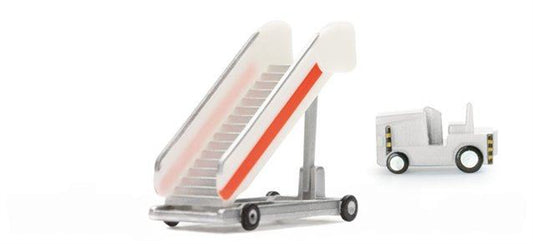 Herpa Historical Passenger Stairs with Tractor 1:200 Accessory Model view 1