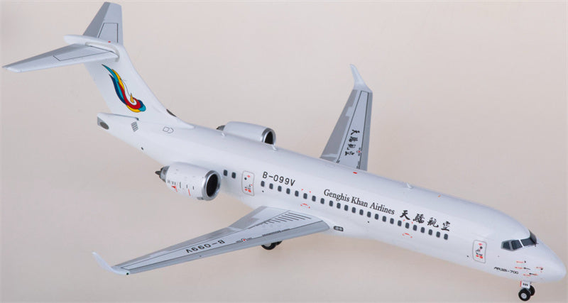 NG Models Genghis Khan Airlines for COMAC ARJ21-700 B-099V 1:200 Airplane Pre-built  Airliner Model Display