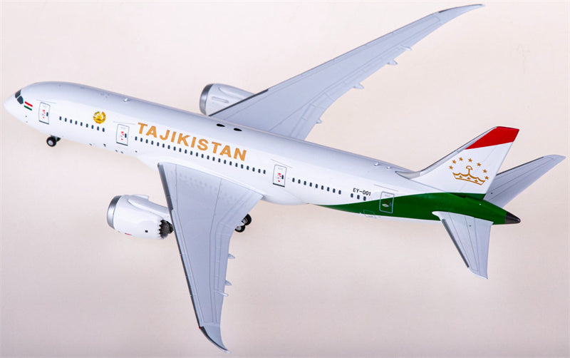 NG Models Tajikistan Government Boeing 787-8 EY-001 1:400 Diecast Model view 2