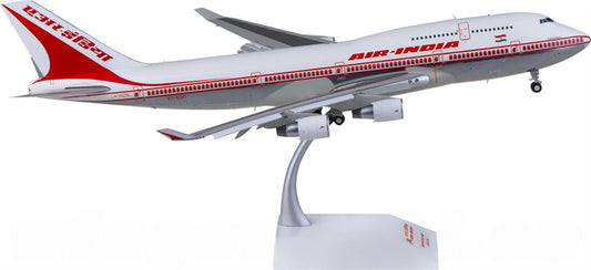 JC Wings Air India Boeing 747-400 VT-ESO Flaps Down 1:200 Diecast Model view 1