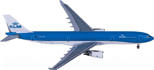 AeroClassics KLM for Airbus A330-300 PH-AKF 1:400 Aircraft Pre-built  Airliner Model Display