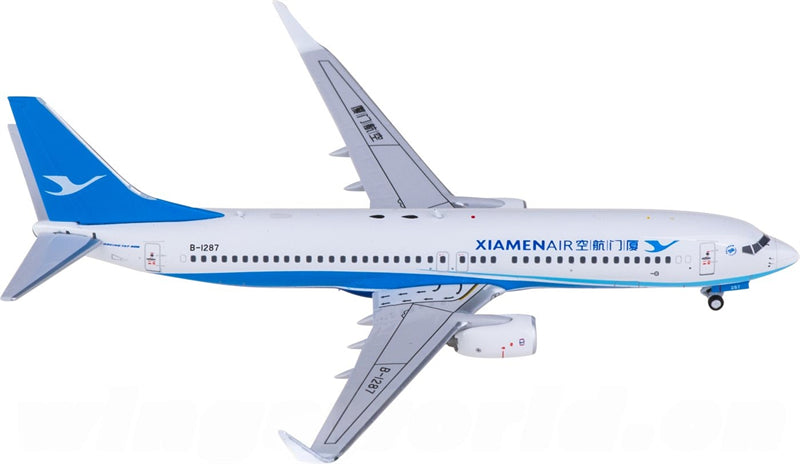 AeroPolaris XiamenAir for Boeing 737-800 B-1287 1:400 Airplane Pre-built  Airliner Model Display