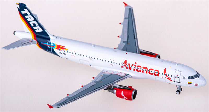 NG Models Avianca Airbus A320 N567AV 1:400 Diecast Model view 1