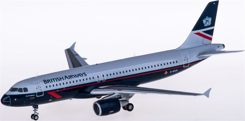 JC Wings British Airways Airbus A320 G-BUSI 1:200 Diecast Model view 4