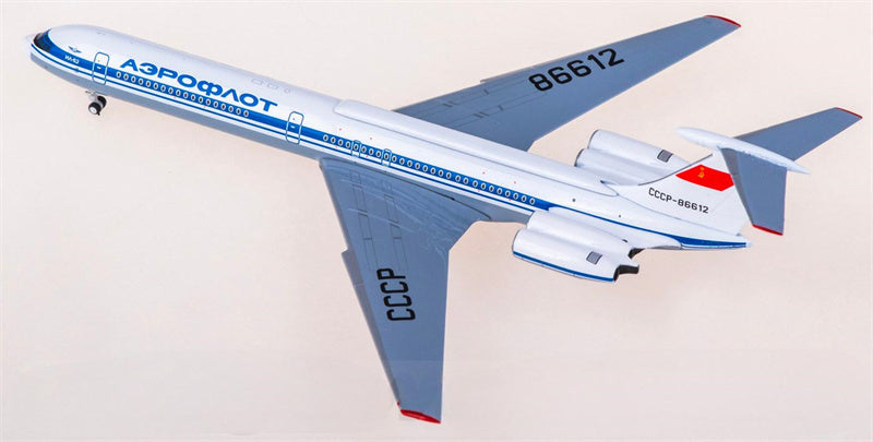 Phoenix 1:400 Aeroflot Ilyushin IL-62 CCCP-86612 Diecast Model view 4
