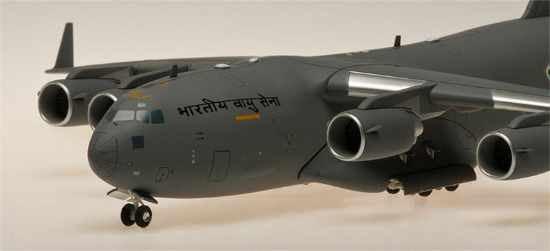 Hogan Indian Air Force for Boeing C-17A for Globemaster III 1:200 Aircraft Pre-built  Airliner Model Display