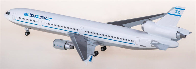 JC Wings 1:200 El Al McDonnell Douglas MD-11 N278WA Model