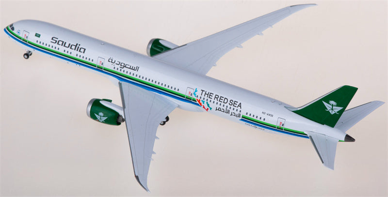 NG Models Saudia Boeing 787-10 Dreamliner HZ-AR33 1:400 Diecast Model view 2