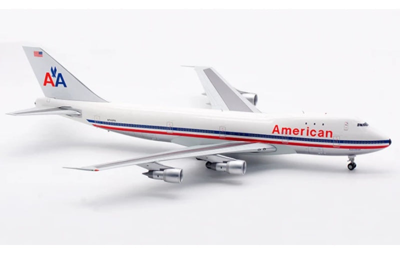 JC Wings 1:200 American Airlines B747-100 N743PA polishing DIECAST Model